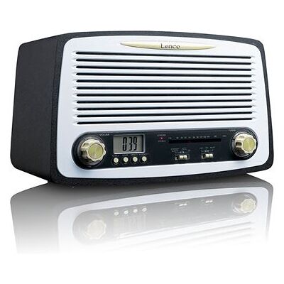 Lenco SR-02 Radio FM Stéréo Rétro - Radio - Publicité Lenco SR-02 Radio FM Stéréo Rétro - Radio - Publicité