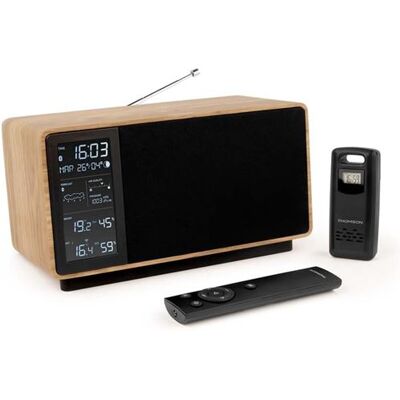 Non communiqué THOMSON Station Météorologique Bluetooth Haut-Parleur Radio FM WS202TBK 15W Capteur Sans Fil - Publicité Non communiqué THOMSON Station Météorologique Bluetooth Haut-Parleur Radio FM WS202TBK 15W Capteur Sans Fil - Publicité