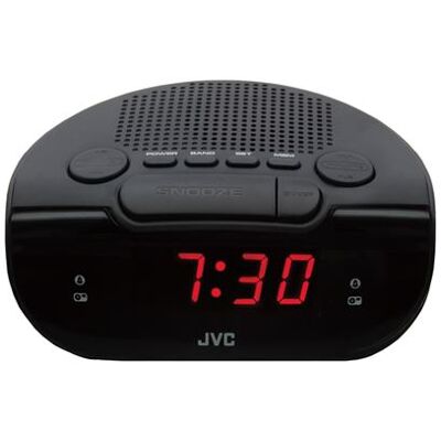 Réveil radio Jvc RA-F120B noir - Publicité Réveil radio Jvc RA-F120B noir - Publicité