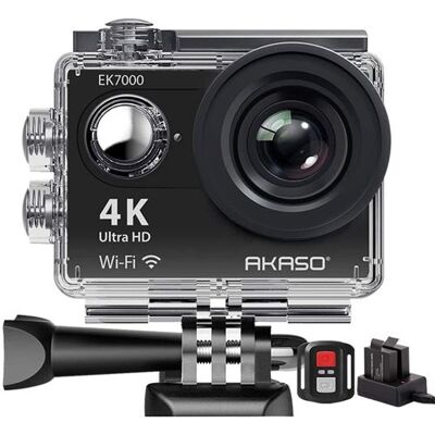 AKASO - EK7000 - 4K 30FPS - 20MP - Action Cam - Publicité AKASO - EK7000 - 4K 30FPS - 20MP - Action Cam - Publicité