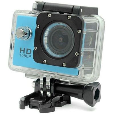 Camera Embarquée Sport Caisson Étanche Waterproof 12 Mp Full HD 1080P Bleu 64Go YONIS - Publicité Camera Embarquée Sport Caisson Étanche Waterproof 12 Mp Full HD 1080P Bleu 64Go YONIS - Publicité