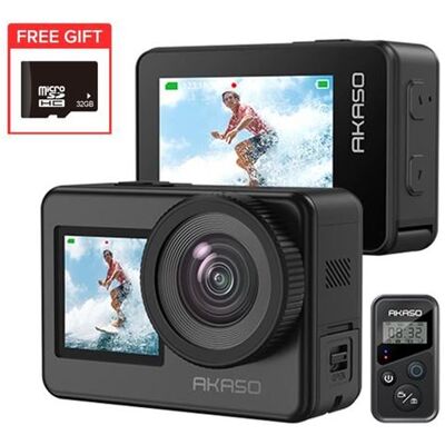 Non communiqué Caméra Sport AKASO Brave 7 SE WiFi 4K 30FPS 20MP IPX8 10M Étanche Commande Vocale Support Micro (avec boîtier étanche )Noir Noir - Publicité Non communiqué Caméra Sport AKASO Brave 7 SE WiFi 4K 30FPS 20MP IPX8 10M Étanche Commande Vocale Support Micro (avec boîtier étanche )Noir Noir - Publicité