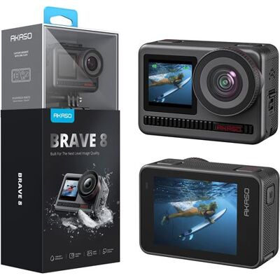 Non communiqué Caméra Sport 4K 60FPS AKASO Brave 8 48MP WiFi - Publicité Non communiqué Caméra Sport 4K 60FPS AKASO Brave 8 48MP WiFi - Publicité
