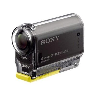 Sony Action Cam-HDR-AS30V - Caméra de poche - 1080p - 16.8 MP - Carl Zeiss - Wi-Fi, NFC - sous-marin jusqu'à 5 m - noir Noir - Publicité Sony Action Cam-HDR-AS30V - Caméra de poche - 1080p - 16.8 MP - Carl Zeiss - Wi-Fi, NFC - sous-marin jusqu'à 5 m - noir Noir - Publicité