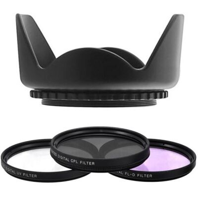 Xit Kit Accesoires 52mm Pare Soleil + Filtres UV CPL FLD pour DSLR D3200 D3100 D3300 D3000 D5000 D5200 D5300 D5100 Coolpix P7000 P7700 P7100 P7800 OBJECTIF LENS 18-55 55-200 CANON 50MM F/1.4 F/1.8 - Publicité Xit Kit Accesoires 52mm Pare Soleil + Filtres UV CPL FLD pour DSLR D3200 D3100 D3300 D3000 D5000 D5200 D5300 D5100 Coolpix P7000 P7700 P7100 P7800 OBJECTIF LENS 18-55 55-200 CANON 50MM F/1.4 F/1.8 - Publicité