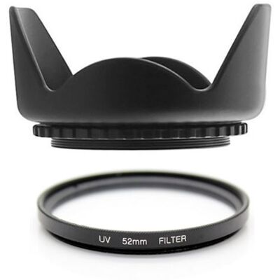 Xit Kit Accesoires 52mm Pare Soleil + Filtre UV pour DSLR D3200 D3100 D3300 D3000 D5000 D5200 D5300 D5100 Coolpix P7000 P7700 P7100 P7800 OBJECTIF LENS 18-55 55-200 CANON 50MM F/1.4 F/1.8 - Publicité Xit Kit Accesoires 52mm Pare Soleil + Filtre UV pour DSLR D3200 D3100 D3300 D3000 D5000 D5200 D5300 D5100 Coolpix P7000 P7700 P7100 P7800 OBJECTIF LENS 18-55 55-200 CANON 50MM F/1.4 F/1.8 - Publicité