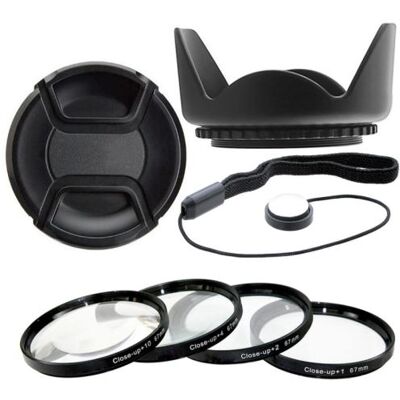 Xit Kit 67mm Pare Soleil et Lens Cap + 4 Filtres Close Up et Dragonne pour PowerShot SX530 HS, CANON, SX520 HS, SX60 HS, SX50 HS, SX40 HS, SX30 IS, SX20 IS, SX10 IS, SX1 IS. Publicité Xit Kit 67mm Pare Soleil et Lens Cap + 4 Filtres Close Up et Dragonne pour PowerShot SX530 HS, CANON, SX520 HS, SX60 HS, SX50 HS, SX40 HS, SX30 IS, SX20 IS, SX10 IS, SX1 IS. Publicité