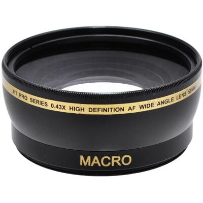 Xit 58MM Objectif Grand Angle 0,43x Pro Series HD - Publicité Xit 58MM Objectif Grand Angle 0,43x Pro Series HD - Publicité