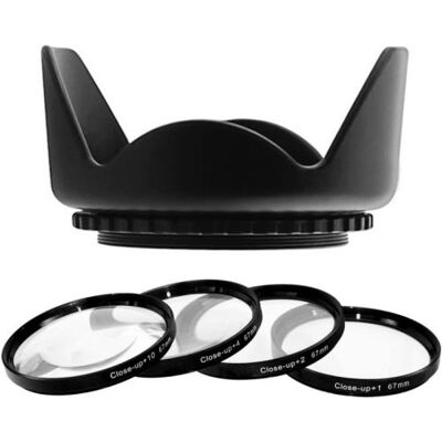 Xit Kit Accesoires 67mm Pare Soleil + Filtres Close Up +1 +2 +4 +10 pour DSLR EOS REBEL T3i T2i T4i T5i 550D 600D 700D 650D OBJECTIF 18-55 70-300 pour NIKON DSLR D3200 D3100 D3300 D3000 D5000 D5200 D5300 D5100 OBJECTIF LENS 18-105, CANON DSLR EOS REBEL T3 - Publicité Xit Kit Accesoires 67mm Pare Soleil + Filtres Close Up +1 +2 +4 +10 pour DSLR EOS REBEL T3i T2i T4i T5i 550D 600D 700D 650D OBJECTIF 18-55 70-300 pour NIKON DSLR D3200 D3100 D3300 D3000 D5000 D5200 D5300 D5100 OBJECTIF LENS 18-105, CANON DSLR EOS REBEL T3 - Publicité