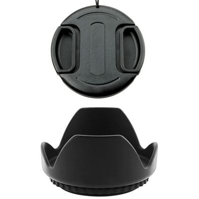 Xit Kit 72mm Pare Soleil Dur + Lens Cap / Bouchon / Cache d'objectif pour Canon Rebel EOS, Nikon, Pentax, Sony, Sigma. Publicité Xit Kit 72mm Pare Soleil Dur + Lens Cap / Bouchon / Cache d'objectif pour Canon Rebel EOS, Nikon, Pentax, Sony, Sigma. Publicité