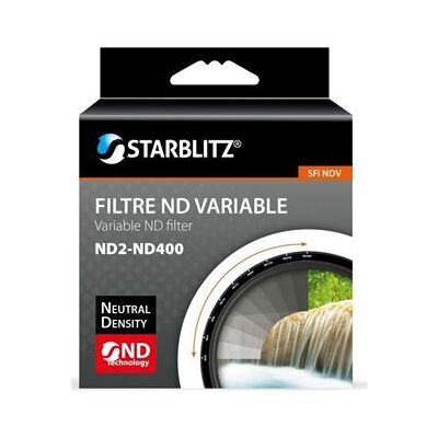 Filtre ND variable Starblitz - 67mm pour poses longues - Publicité Filtre ND variable Starblitz - 67mm pour poses longues - Publicité