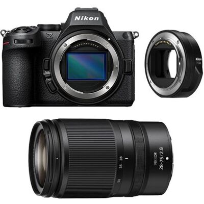 Non communiqué Z5 II + Z 28-75mm f/2.8 + FTZ II Adaptateur - Publicité Non communiqué Z5 II + Z 28-75mm f/2.8 + FTZ II Adaptateur - Publicité