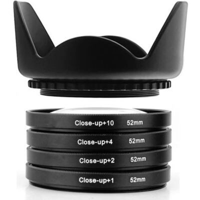 Xit Kit Accesoires 52mm Pare Soleil + Filtres Close Up +1 +2 +4 +10 pour DSLR D3200 D3100 D3300 D3000 D5000 D5200 D5300 D5100 Coolpix P7000 P7700 P7100 P7800 OBJECTIF LENS 18-55 55-200 CANON 50MM F/1.4 F/1.8 - Publicité Xit Kit Accesoires 52mm Pare Soleil + Filtres Close Up +1 +2 +4 +10 pour DSLR D3200 D3100 D3300 D3000 D5000 D5200 D5300 D5100 Coolpix P7000 P7700 P7100 P7800 OBJECTIF LENS 18-55 55-200 CANON 50MM F/1.4 F/1.8 - Publicité