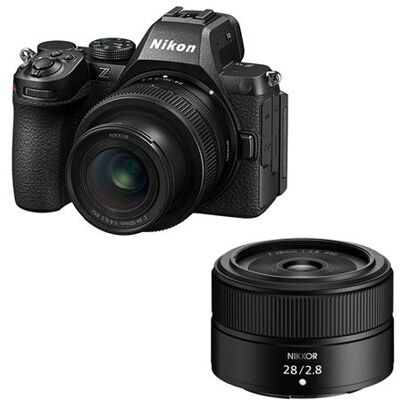 Non communiqué Z5 II + Objectif Z 24-50mm f/4-6.3 + Z 28mm f/2.8 - Publicité Non communiqué Z5 II + Objectif Z 24-50mm f/4-6.3 + Z 28mm f/2.8 - Publicité
