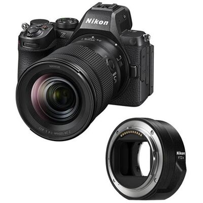 Non communiqué Z5 II + Objectif Z 24-120mm f/4 S + Adaptateur FTZ II - Publicité Non communiqué Z5 II + Objectif Z 24-120mm f/4 S + Adaptateur FTZ II - Publicité