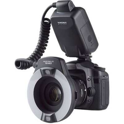 Yongnuo YN14EX Flash - LED macro pour Canon Noir - Publicité Yongnuo YN14EX Flash - LED macro pour Canon Noir - Publicité