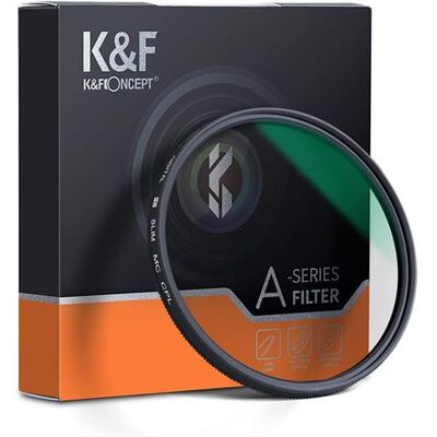 K&F Nano Série A Filtre CPL Fin 72mm - Filtre pour Appareil Photo - Publicité K&F Nano Série A Filtre CPL Fin 72mm - Filtre pour Appareil Photo - Publicité
