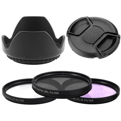 Xit Kit 67 mm - 3 Filtres UV CPL FLD + Pare soleil et Lens Cap pour PowerShot SX530 HS, CANON, SX520 HS, SX60 HS, SX50 HS, SX40 HS, SX30 IS, SX20 IS, SX10 IS, SX1 IS. Publicité Xit Kit 67 mm - 3 Filtres UV CPL FLD + Pare soleil et Lens Cap pour PowerShot SX530 HS, CANON, SX520 HS, SX60 HS, SX50 HS, SX40 HS, SX30 IS, SX20 IS, SX10 IS, SX1 IS. Publicité