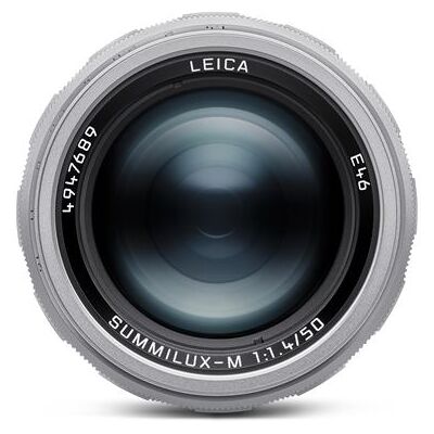 Leica Summilux-M 50mm f/1.4 - Chrome Argent - Objectif - Publicité Leica Summilux-M 50mm f/1.4 - Chrome Argent - Objectif - Publicité