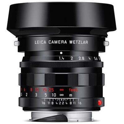 Objectif à Focale fixe Leica Summilux-M 50 f/1,4 Noir Laqué pour Monture Leica M Noir Laqué - Publicité Objectif à Focale fixe Leica Summilux-M 50 f/1,4 Noir Laqué pour Monture Leica M Noir Laqué - Publicité