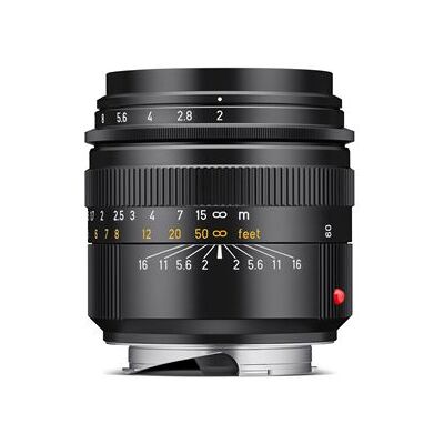 Objectif à Focale fixe Leica Summicron-M 66 f/2-16 Noir pour Monture Leica M Noir - Publicité Objectif à Focale fixe Leica Summicron-M 66 f/2-16 Noir pour Monture Leica M Noir - Publicité