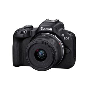 Appareil photo hybride Canon EOS R50 noir + RF-S 18-45mm f/4.5-6.3 IS STM Noir - Publicité