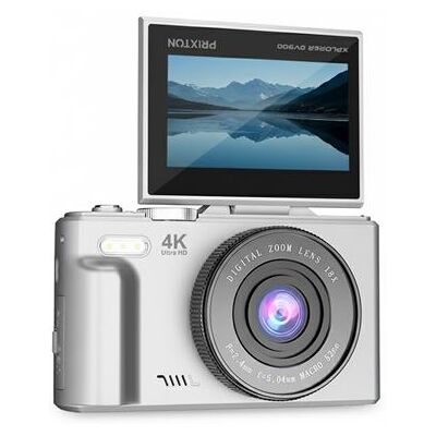 Non communiqué Caméra numérique Xplorer DV900 PRIXTON - Appareil photo numérique 4K 64MP - WiFi - App mobile - Écran pivotant - 9 fonctions - Batterie rechargeable amovible - Couleur argent Argent - Publicité Non communiqué Caméra numérique Xplorer DV900 PRIXTON - Appareil photo numérique 4K 64MP - WiFi - App mobile - Écran pivotant - 9 fonctions - Batterie rechargeable amovible - Couleur argent Argent - Publicité