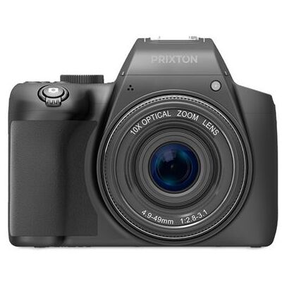 Non communiqué PRIXTON Appareil Photo Numérique 4K 64 MP Voyager avec Wi-Fi, Stabilisation Anti-Shake, Détection des Visages, Flash XENON, Zoom Optique 10X, Écran 2,88”, USB-C, MicroSD 256 Go Noir - Publicité Non communiqué PRIXTON Appareil Photo Numérique 4K 64 MP Voyager avec Wi-Fi, Stabilisation Anti-Shake, Détection des Visages, Flash XENON, Zoom Optique 10X, Écran 2,88”, USB-C, MicroSD 256 Go Noir - Publicité