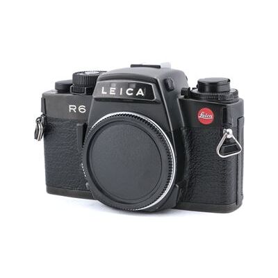 Appareil photo argentique Leica R6 Noir Reconditionné Noir - Publicité Appareil photo argentique Leica R6 Noir Reconditionné Noir - Publicité