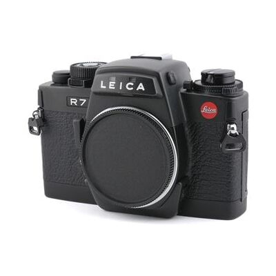 Appareil photo argentique Leica R7 Noir Reconditionné Noir - Publicité Appareil photo argentique Leica R7 Noir Reconditionné Noir - Publicité
