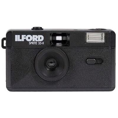 Appareil photo argentique compact 24x36 Ilford Sprite 35mm II Noir Réutilisable Noir - Publicité Appareil photo argentique compact 24x36 Ilford Sprite 35mm II Noir Réutilisable Noir - Publicité