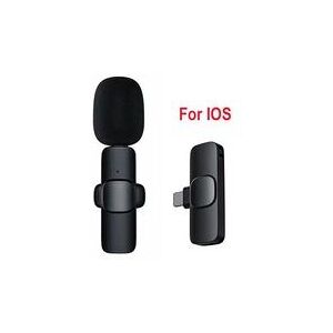 Non communiqué Microphone lavalier noir sans fil portable pour enregistrement audio et vidéo pour iphone jeu en direct caméra téléphone Noir - Publicité Non communiqué Microphone lavalier noir sans fil portable pour enregistrement audio et vidéo pour iphone jeu en direct caméra téléphone Noir - Publicité