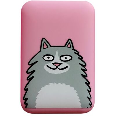 Power Bank Tiffany Cooper - 10 000mAh Rose et Gris - Power Bank - Publicité Power Bank Tiffany Cooper - 10 000mAh Rose et Gris - Power Bank - Publicité