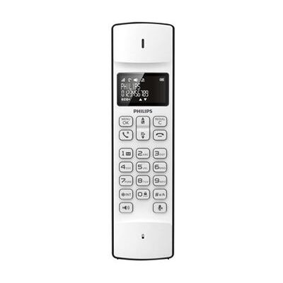 Philips Linea M3301W - Téléphone sans fil avec ID d'appelant/appel en instance - DECT\GAP - (conférence) à trois capacité d'appel - blanc Blanc - Publicité Philips Linea M3301W - Téléphone sans fil avec ID d'appelant/appel en instance - DECT\GAP - (conférence) à trois capacité d'appel - blanc Blanc - Publicité