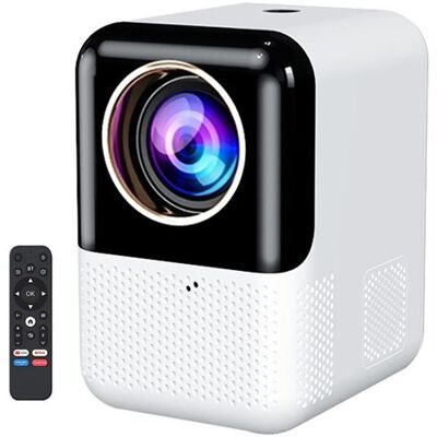 Non communiqué Vidéoprojecteur TROISC IOTA, Portable 1080P Projecteur Android WiFI 5.0 Bluetooth 5000 lumens, Home Cinéma 120'', Correction trapézoïdale 4D/4P, Zoom, HDMI/USB - Publicité Non communiqué Vidéoprojecteur TROISC IOTA, Portable 1080P Projecteur Android WiFI 5.0 Bluetooth 5000 lumens, Home Cinéma 120'', Correction trapézoïdale 4D/4P, Zoom, HDMI/USB - Publicité