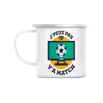 Magnificent Fabulous - Enamelled metal mug - Enamelled metal - Mug - Publicité Magnificent Fabulous - Enamelled metal mug - Enamelled metal - Mug - Publicité