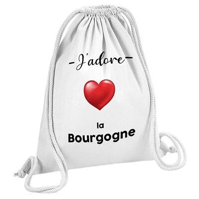 Non communiqué Fabulous Sac de Gym en Coton Blanc J'adore La Bourgogne Region Dijon 12 Litres - Publicité Non communiqué Fabulous Sac de Gym en Coton Blanc J'adore La Bourgogne Region Dijon 12 Litres - Publicité