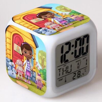 Stack Réveil enfant LED Multifonctionnel Coloré - Doc Mcstuffins #2 Multicolore - Publicité Stack Réveil enfant LED Multifonctionnel Coloré - Doc Mcstuffins #2 Multicolore - Publicité