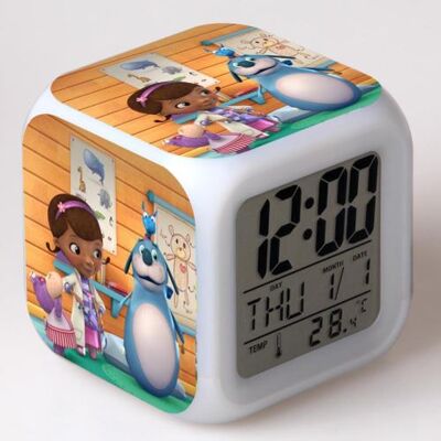 Stack Réveil enfant LED Multifonctionnel Coloré - Doc Mcstuffins #4 Multicolore - Publicité Stack Réveil enfant LED Multifonctionnel Coloré - Doc Mcstuffins #4 Multicolore - Publicité