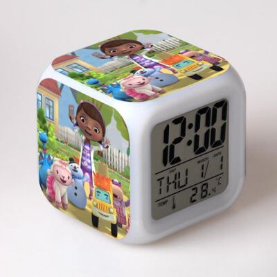 Stack Réveil enfant LED Multifonctionnel Coloré - Doc Mcstuffins #6 Multicolore - Publicité Stack Réveil enfant LED Multifonctionnel Coloré - Doc Mcstuffins #6 Multicolore - Publicité