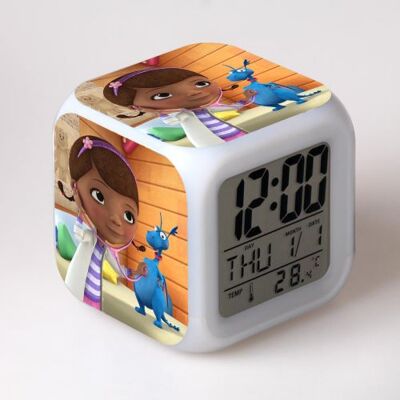 Stack Réveil enfant LED Multifonctionnel Coloré - Doc Mcstuffins #9 Multicolore - Publicité Stack Réveil enfant LED Multifonctionnel Coloré - Doc Mcstuffins #9 Multicolore - Publicité