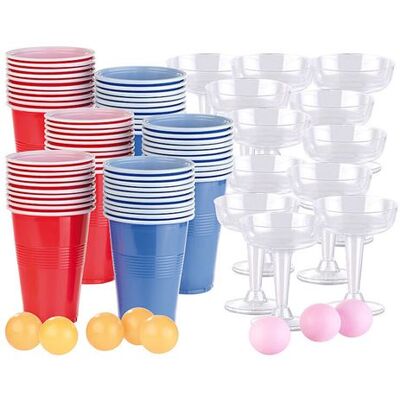Non communiqué Infactory : Jeux à boire: prosecco et bière-pong, 60 gobelets et 12 coupes - Publicité Non communiqué Infactory : Jeux à boire: prosecco et bière-pong, 60 gobelets et 12 coupes - Publicité