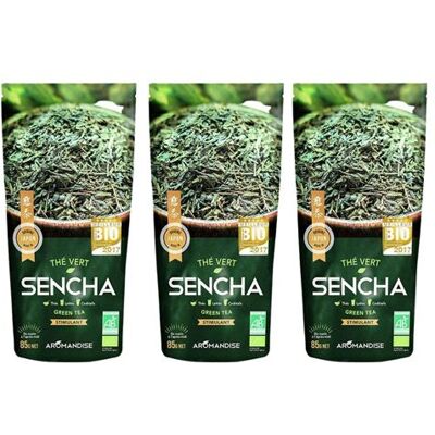 Non communiqué Thé vert bio japonais Sencha 255 g N/A - Publicité Non communiqué Thé vert bio japonais Sencha 255 g N/A - Publicité