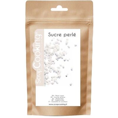 ScrapCooking Sucre perlé 300 g Blanc - Publicité ScrapCooking Sucre perlé 300 g Blanc - Publicité