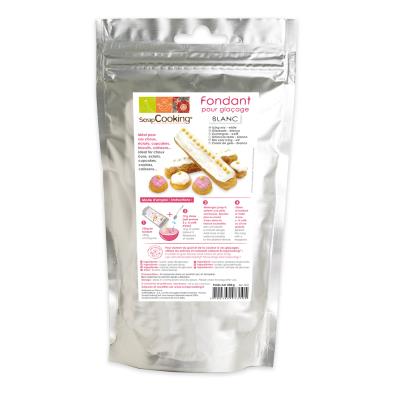 Préparation fondant glaçage - Blanc - 500 g - Scrapcooking Blanc - Publicité Préparation fondant glaçage - Blanc - 500 g - Scrapcooking Blanc - Publicité
