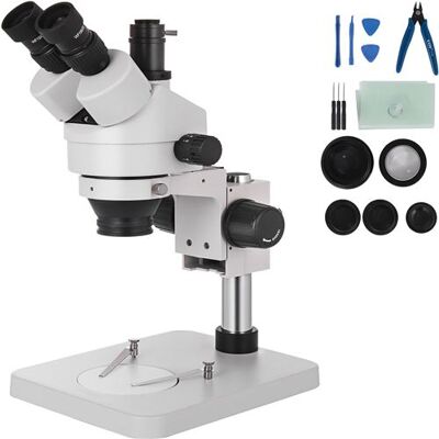 Non communiqué VEVOR Microscope Stéréoscopique Trinoculaire Grossissement 3,5X-90X 360° Distance 20cm - Publicité Non communiqué VEVOR Microscope Stéréoscopique Trinoculaire Grossissement 3,5X-90X 360° Distance 20cm - Publicité