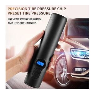 Non communiqué Pompe à air sans fil rechargeable de gonfleur pneu voiture compresseur d'air portatif intelligent - noir Noir - Publicité Non communiqué Pompe à air sans fil rechargeable de gonfleur pneu voiture compresseur d'air portatif intelligent - noir Noir - Publicité
