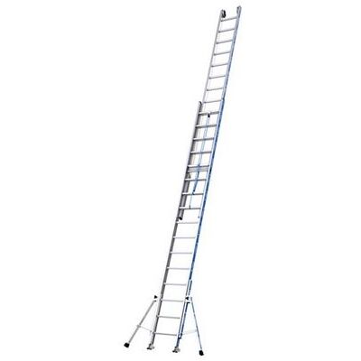 Tubesca - Echelle coulisse à corde Alu 2x16 échelons accès 7,88 m max. - PLATINIUM 500 - Publicité Tubesca - Echelle coulisse à corde Alu 2x16 échelons accès 7,88 m max. - PLATINIUM 500 - Publicité