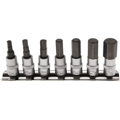Ensemble de Douilles BGS Technic - 6 Pans 1/4 pouce - Chrome Vanadium - Publicité Ensemble de Douilles BGS Technic - 6 Pans 1/4 pouce - Chrome Vanadium - Publicité