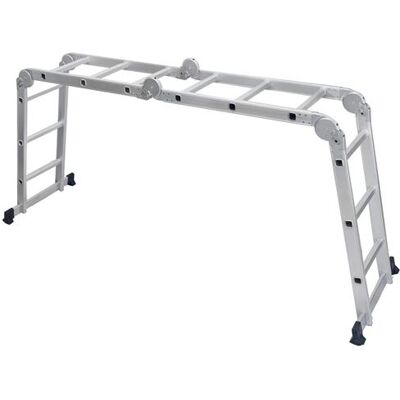 Hobby Concept- Echelle Télescopique Multifonction en Aluminium 3,7m - Publicité Hobby Concept- Echelle Télescopique Multifonction en Aluminium 3,7m - Publicité
